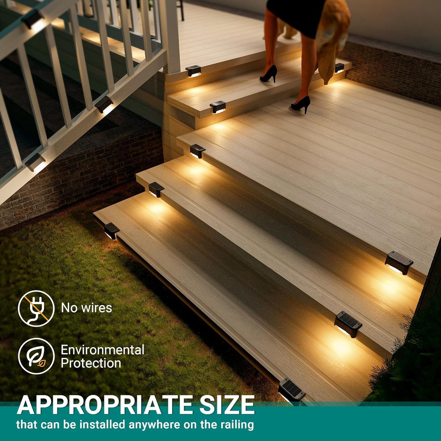 Advenlight Solar Stairs Light